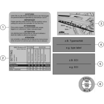 TECHNIC INFORMATION STICKER