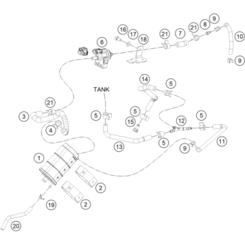 EVAPORATIVE CANISTER