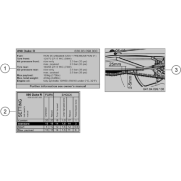 TECHNIC INFORMATION STICKER