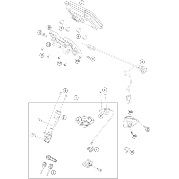 INSTRUMENTS / LOCK SYSTEM