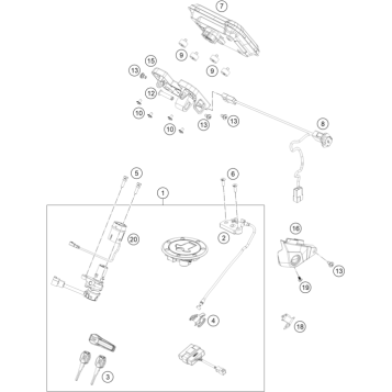 INSTRUMENTS / LOCK SYSTEM