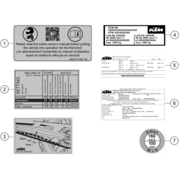 TECHNIC INFORMATION STICKER