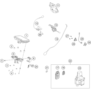 INSTRUMENTS / LOCK SYSTEM