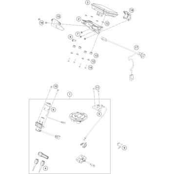 INSTRUMENTS / LOCK SYSTEM