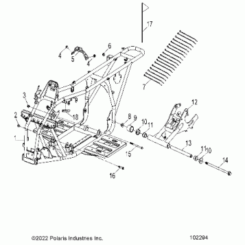 CHASSIS, FRAME - A26YFA11B5 (102294)