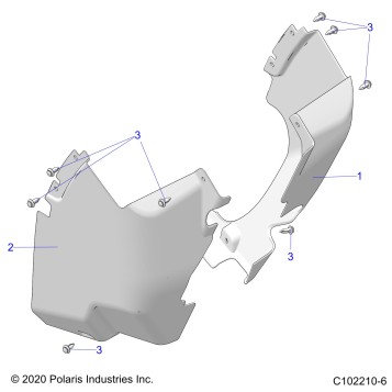 BODY, MUD GUARDS - A22SXN85A4 (C102210-6)