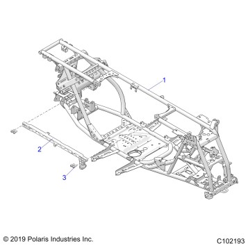 CHASSIS, MAIN FRAME - A21SYE85AP/CAP (C102193)