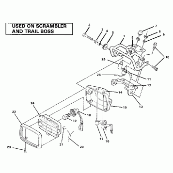 Head Light Assembly. (4910981098011A)