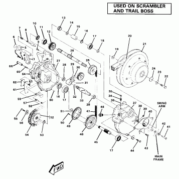 Gearcase Assembly (4910981098038A)