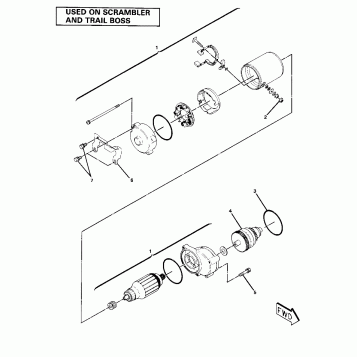 Starting Motor Assembly (4910981098050A)