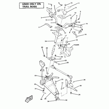 Steering Assembly-Trail Boss (4911701170016A)