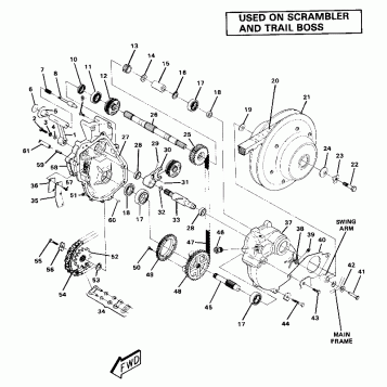 Gearcase Assembly (4911701170038A)