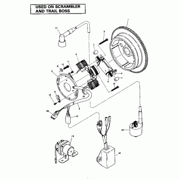 Magneto Assembly (4911701170052A)