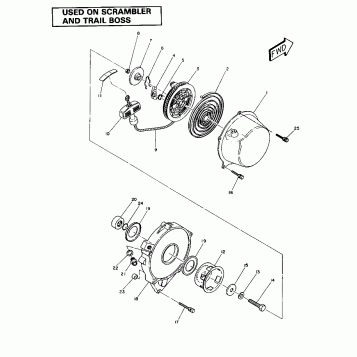 Recoil Starter Assembly (4911701170054A)