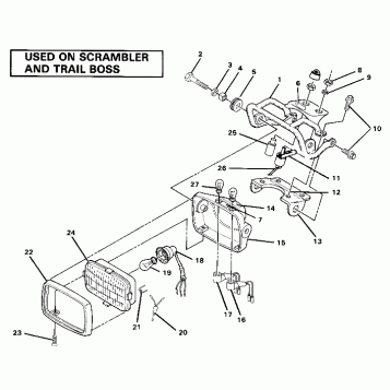 Head Light Assembly. (4911991199011A)
