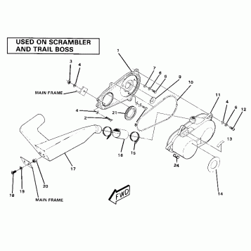 Clutch Cover Assembly. (4911991199034A)