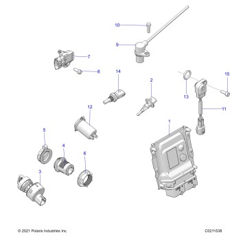 ELECTRICAL, SWITCHES, SENSORS, ECU and CONTROL MODULES - A26SXZ85A9/AN/AZ (C0211538)