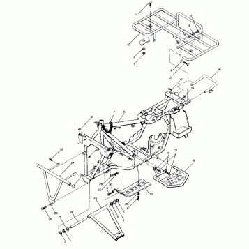 Frame Assembly with Racks (4913491349003A)