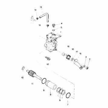 Oil Pump Assembly (4913491349033A)