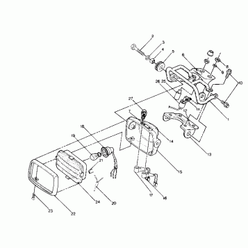 Headlight Assembly (4913501350007A)