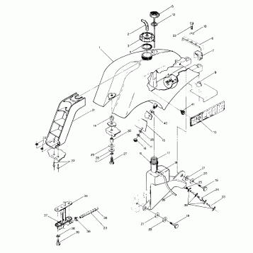 Fuel Tank Assembly (4913501350009A)