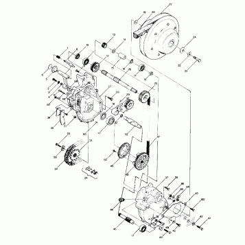 Gearcase Assembly (4913501350025A)