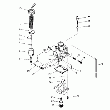 Carburetor Assembly (4913501350034A)