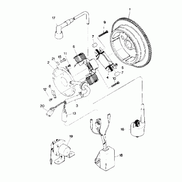 Magneto Assembly (4913501350035A)