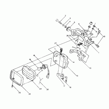 Headlight Assembly (4913511351007A)