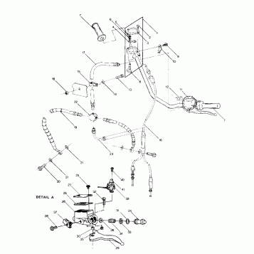 Hand Control Cable Assembly (4913511351013A)