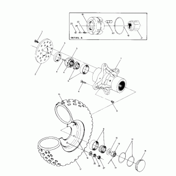 Front Wheel Assembly (4913511351017A)