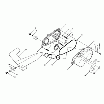 Clutch Cover Assembly (4913511351023A)