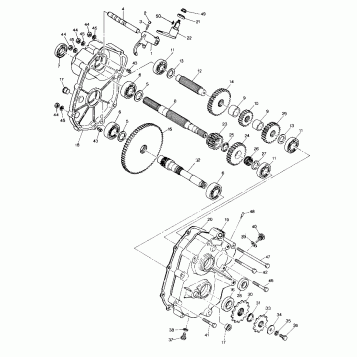 Gearcase Assembly (4913511351027A)