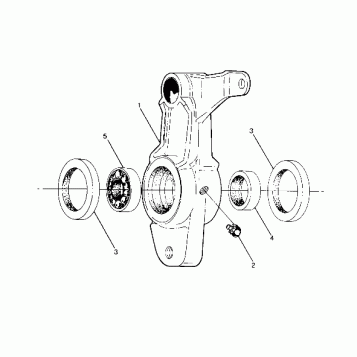 Front Tightener Assembly, L.H.-PN 1380004 Front Tightener Asesmbly, R.H.-PN (4913511351033B)