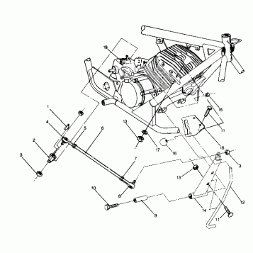 Shift Linkage Assembly (4913511351037A)