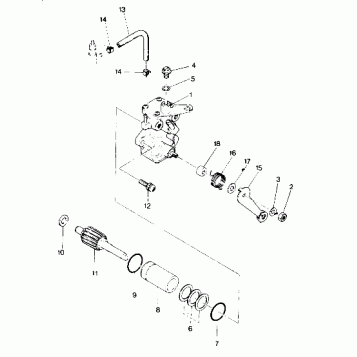 Oil Pump Assembly (4913511351040A)