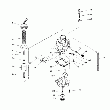 Carburetor Assembly (4913511351041A)