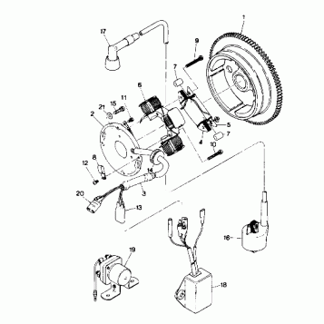 Magneto Assembly (4913511351043A)