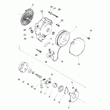 Recoil Starter Assembly (4913511351044A)