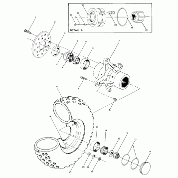 Front Wheel Assembly (4913521352017A)