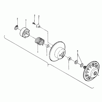 Driven Clutch Assembly (4913521352025A)