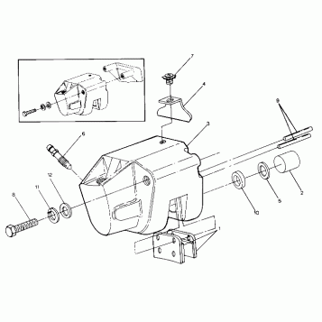 Rear Brake Caliper Assembly (4913521352035A)