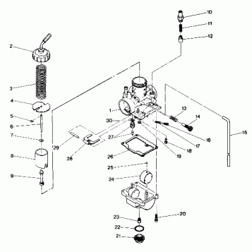Carburetor Assembly (4913521352041A)