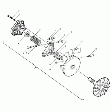 Drive Clutch Assembly (49147514750024)