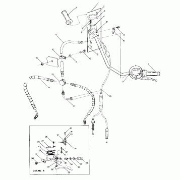 Hand Control Cable Assembly (4914761476013A)