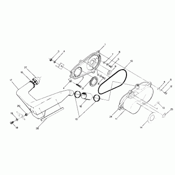 Clutch Cover Assembly (4914761476023A)