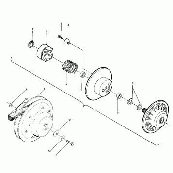 Driven Clutch Assembly (4914761476025A)