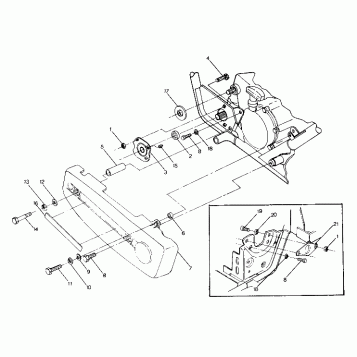 Right Hand Chain Cover (4914761476026A)