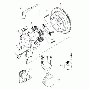 Magneto Assembly (4914761476043A)