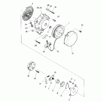 Recoil Starter Assembly (4914761476044A)